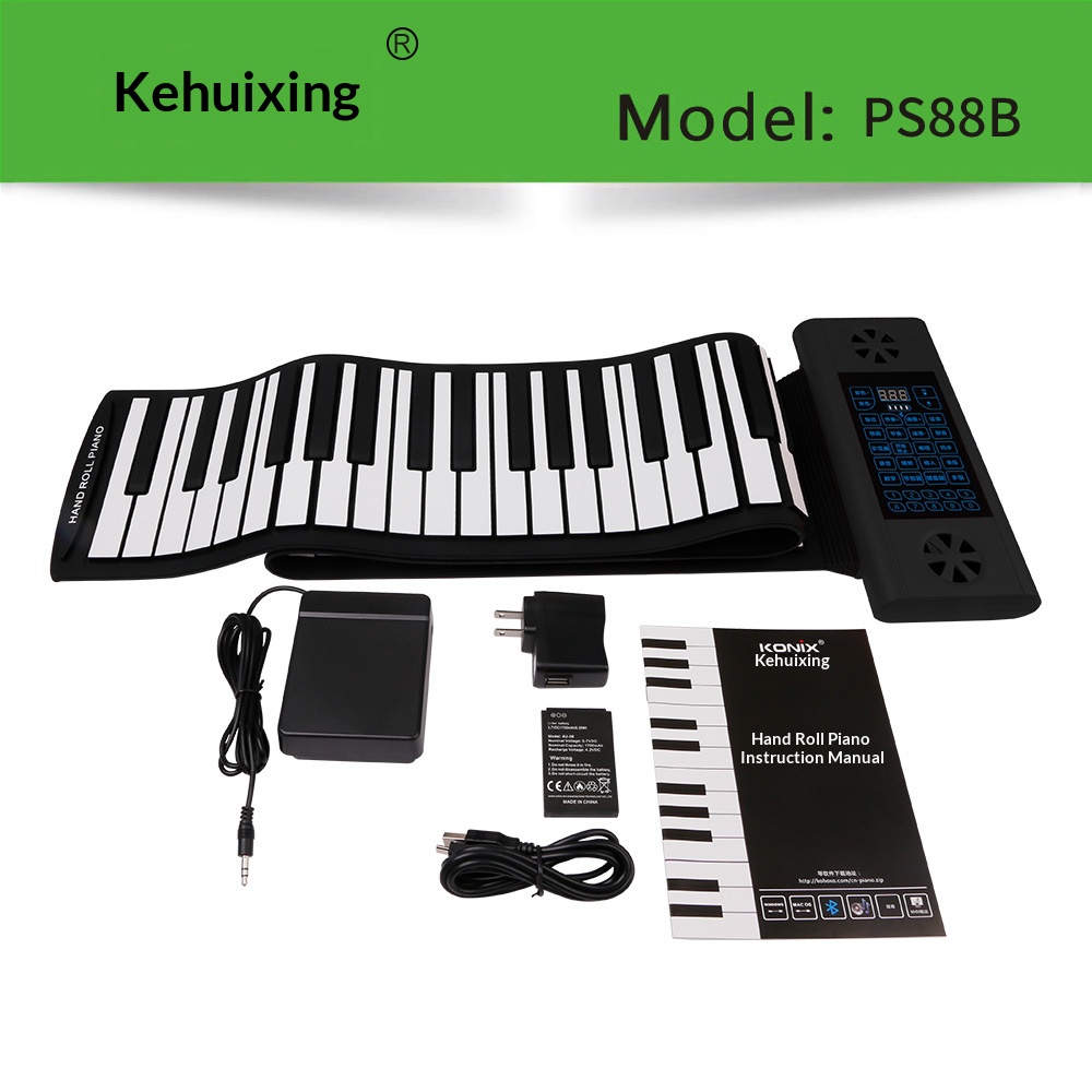 upgraded new dual speaker bluetooth 88 key hand rolled piano ps88b multi functional hand rolled electronic piano wholesale upgraded new dual speaker bluetooth 88 key hand rolled piano ps88b multi functional hand rolled electronic piano wholesale