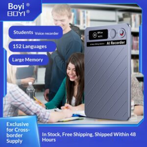 amazon's popular recording artifact, portable, small, smart, large memory, ultra long battery life, student party recorder