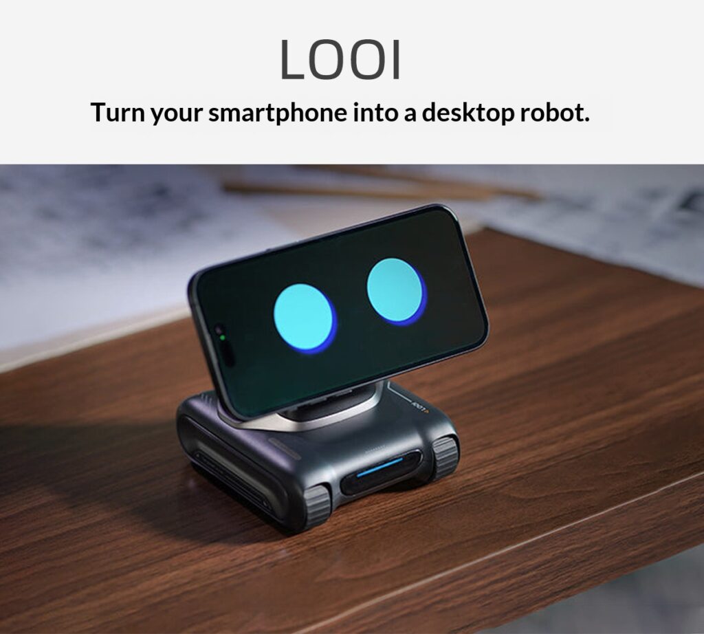 looi robot intelligent desktop robot mobile phone ai assistant looi robot gesture interactive voice conversation