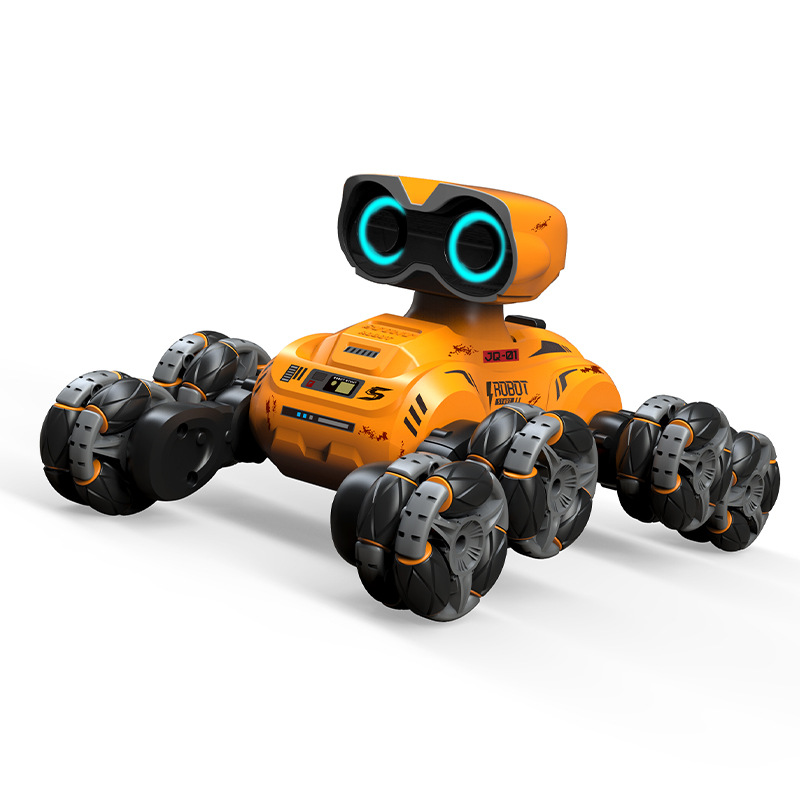 cross border new product vali robot automatic demonstration with music rotating stunts eight wheel side swing arm remote control toy cross border new product vali robot automatic demonstration with music rotating stunts eight wheel side swing arm remote control toy