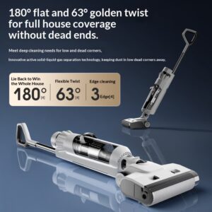 internet celebrity brand flat floor scrubber yanbian all in one household wireless high suction smart vacuum cleaner for wet and dry use