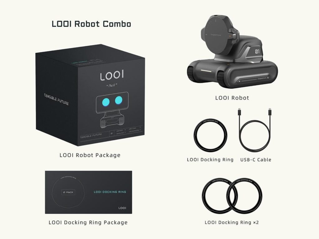 looi robot intelligent desktop robot mobile phone ai assistant looi robot gesture interactive voice conversation