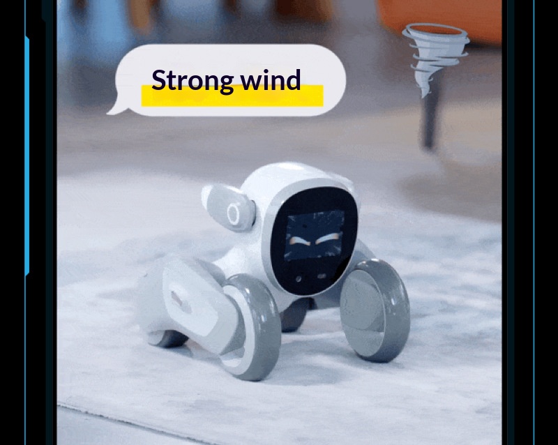 [foreign trade version direct export] loona robot dog intelligent electronic pet companion intelligent robot ai robo