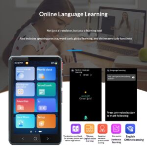 p40 intelligent voice translator translator wifi artificial intelligence language translation photo translation recording