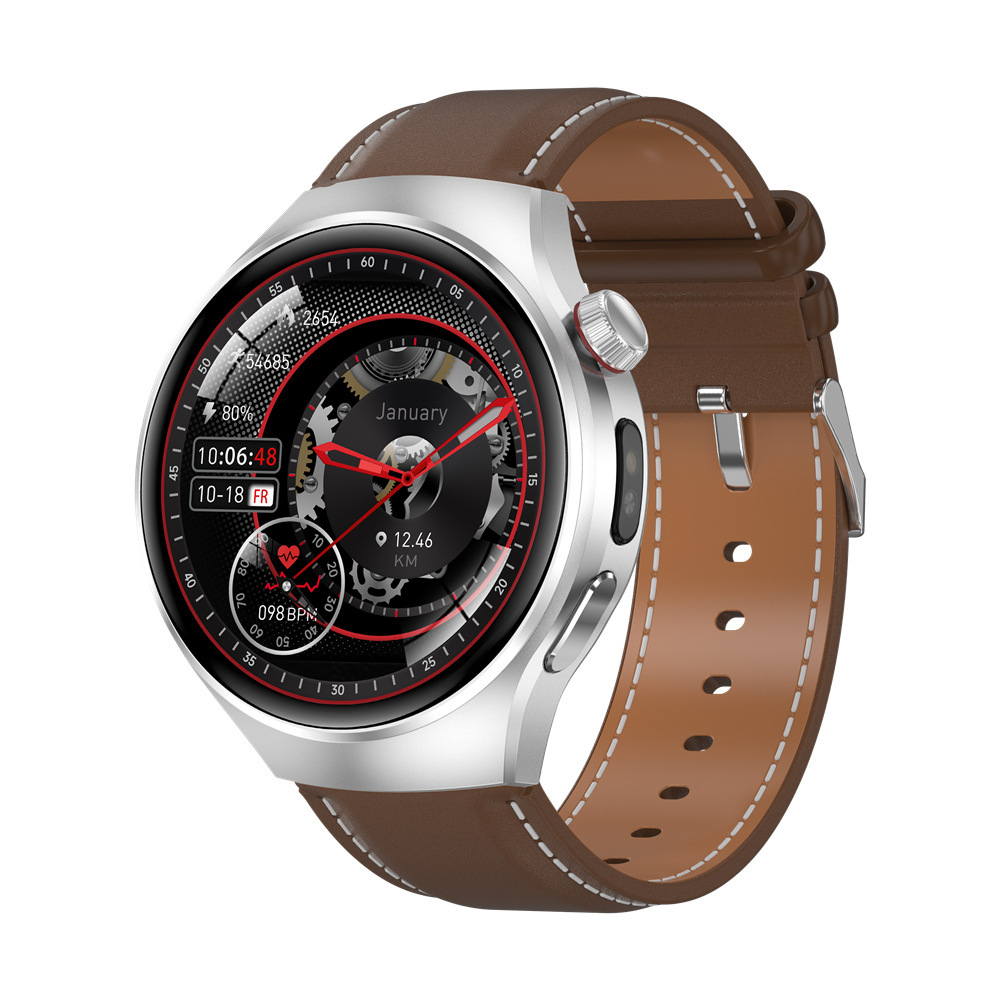 huaqiangbei new watch5 smart watch 1.53 round screen bluetooth call compass heart rate blood oxygen sports men's huaqiangbei new watch5 smart watch 1.53 round screen bluetooth call compass heart rate blood oxygen sports men's