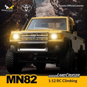 mangniu mn82 full scale off road climbing vehicle four wheel drive high horsepower toyota pickup rc remote control car model