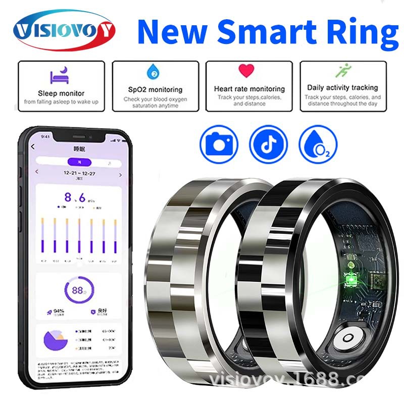 r9 ring heart rate blood pressure blood oxygen sleep step calculator exercise remote photo smart health monitoring ring r9 ring heart rate blood pressure blood oxygen sleep step calculator exercise remote photo smart health monitoring ring