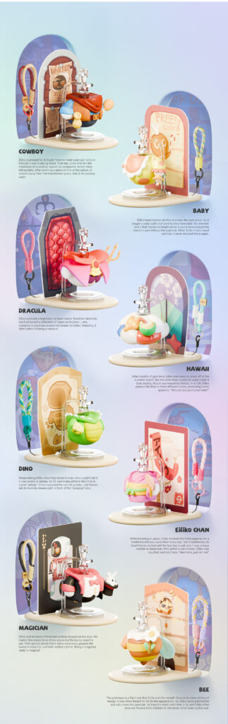 [new product ready for sale] eiliko interactive expression ai robot pendant companion toy emotional robot gift