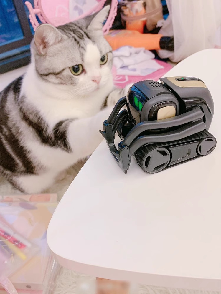 vector2.0 intelligent pet robot desktop ai emotional dialogue children's accompanying electronic toys in stock