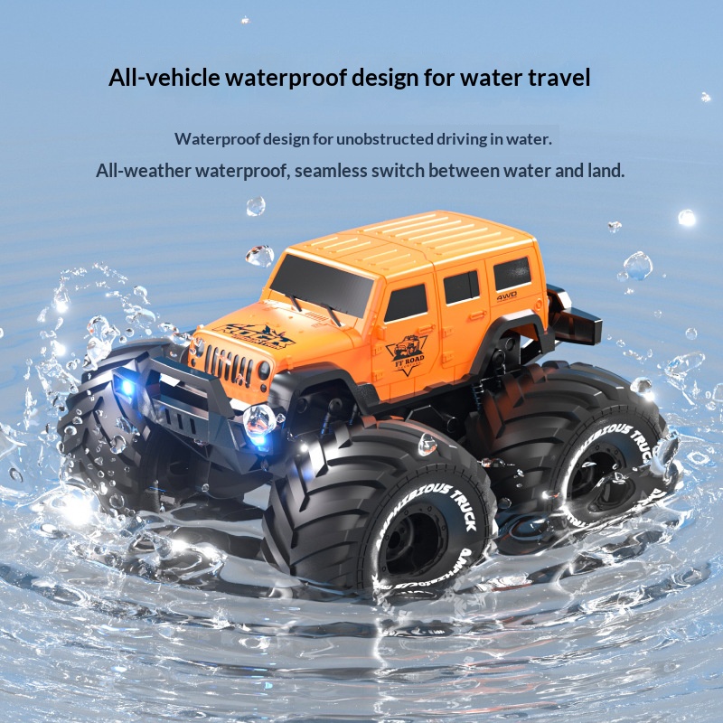 cross border new amphibious remote control car off road vehicle four wheel drive waterproof big bicycle toy children boys gift cross border new amphibious remote control car off road vehicle four wheel drive waterproof big bicycle toy children boys gift