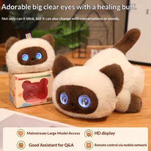 cross border ai smart xingluo cat doll plush toy doll healing birthday gift available in 66 countries