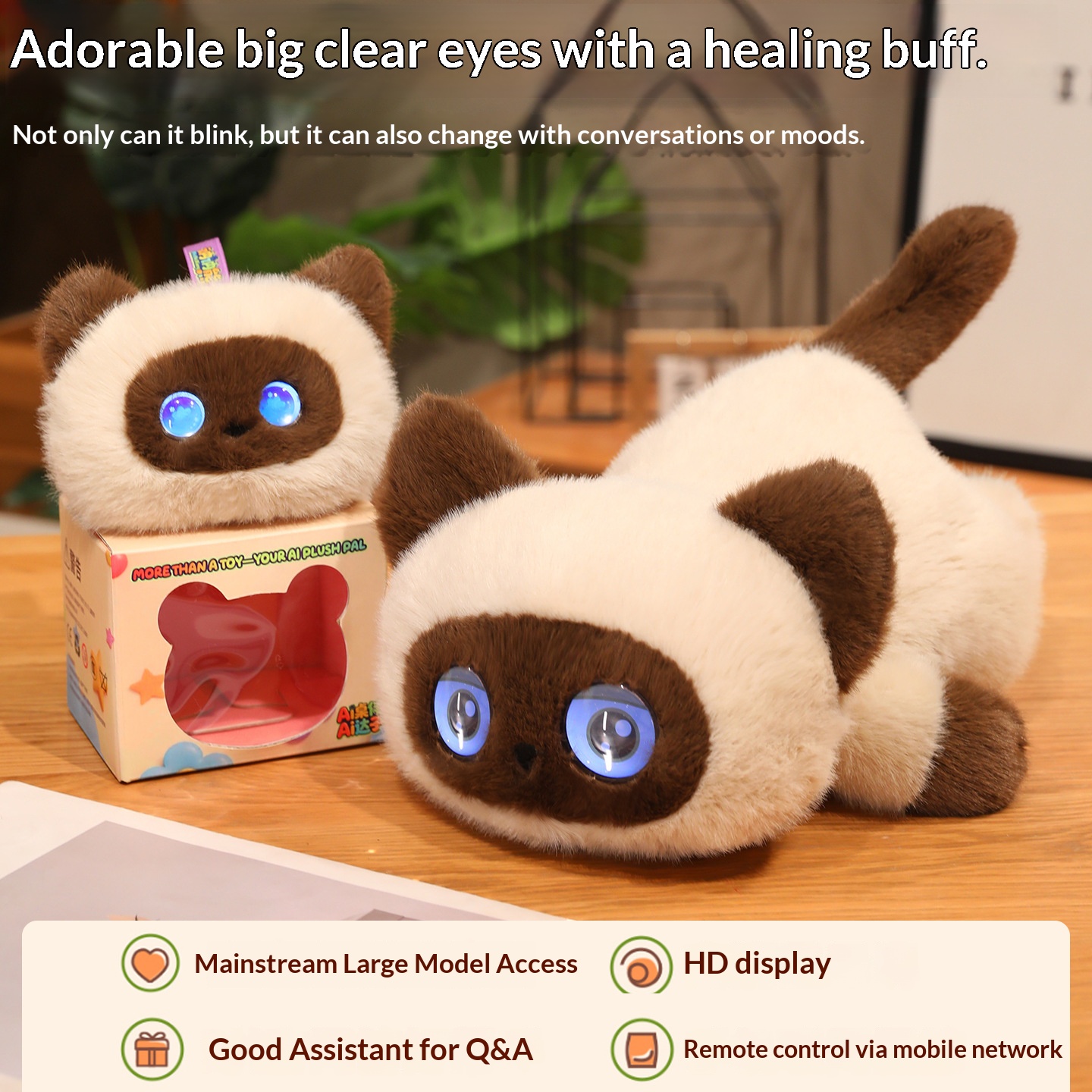 cross border ai smart xingluo cat doll plush toy doll healing birthday gift available in 66 countries cross border ai smart xingluo cat doll plush toy doll healing birthday gift available in 66 countries