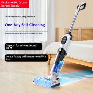 [cross border source] intelligent floor scrubber, household fully automatic sweeper, vacuum cleaner and mop all in one sterilization machine