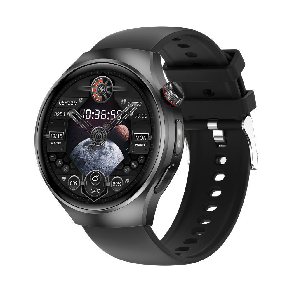 huaqiangbei new watch5 smart watch 1.53 round screen bluetooth call compass heart rate blood oxygen sports men's huaqiangbei new watch5 smart watch 1.53 round screen bluetooth call compass heart rate blood oxygen sports men's